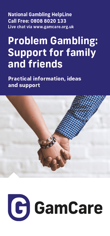 Support leaflets - GamCare