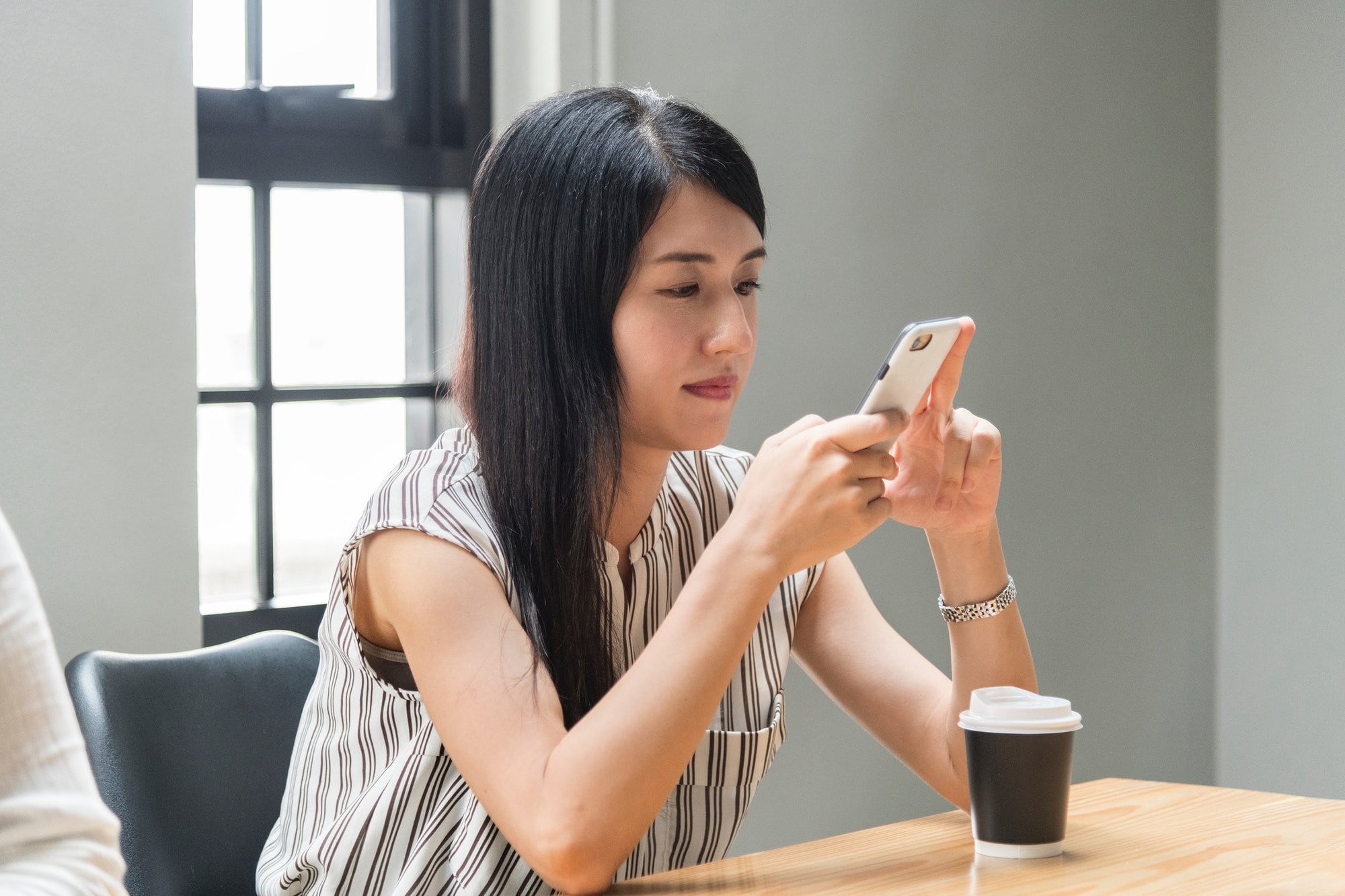 women using mobile phone